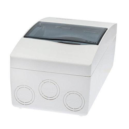 Распределительный щит IDE 4 модуля IP40 с шинами N и PE 228x120x99 мм (BV4PT/RR)