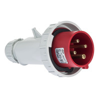 Вилка кабельна IDE 16A 415В 3P+E IP67 Червоний (3602)