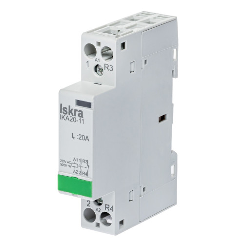 Модульный контактор IKA20-11, 230 V, AC Iskra