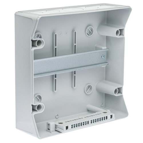 Распределительный щит IDE 8 модулей IP65 с шинами N и PE 231x238x118 мм (CDN8PT/RR)