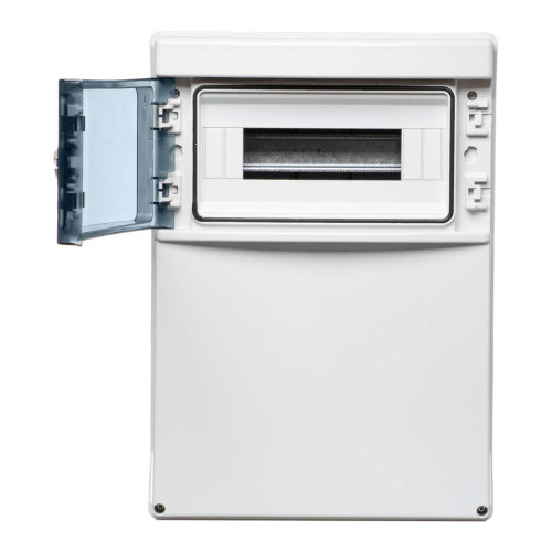 Распределительный щит под розетки IDE 12 модулей 436x310x147мм, IP65 с шинами N и PE (CSN12PT/RR)