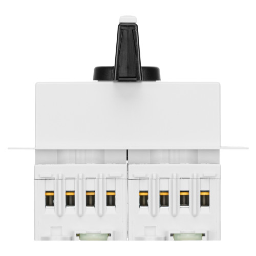 Перемикач навантаження модульний ZBK з прямою ручкою 4x20A Telergon (ZBK20SMAH1U4)