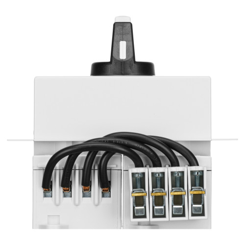 Перемикач навантаження модульний ZBK з прямою ручкою 4x20A Telergon (ZBK20SMAH1U4)