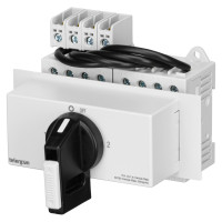 Переключатель нагрузки модульный ZBK с прямой ручкой 4x25A Telergon (ZBK25SMAH1U4)