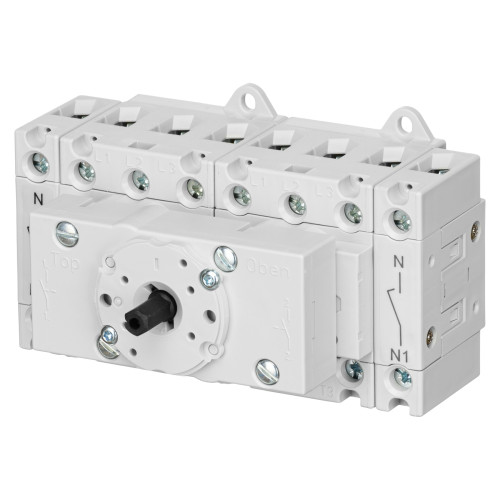 Перемикач навантаження модульний ZBK з прямою ручкою 4x63A Telergon (ZBK63SMAH1U4)