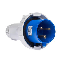 Вилка кабельна IDE MUNDIAL 2P+E 32A 200–250V IP66-67