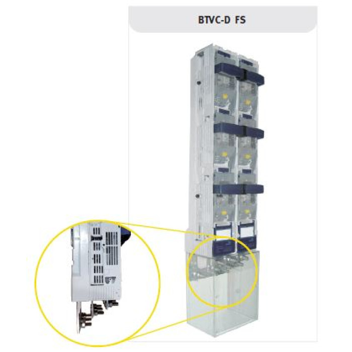 Вимикач під запобіжник PRONUTEC BTVC-DT1+-D+ FS NH3 1260A M12