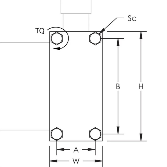 Шинний затискач nVent Eriflex FC 80×32