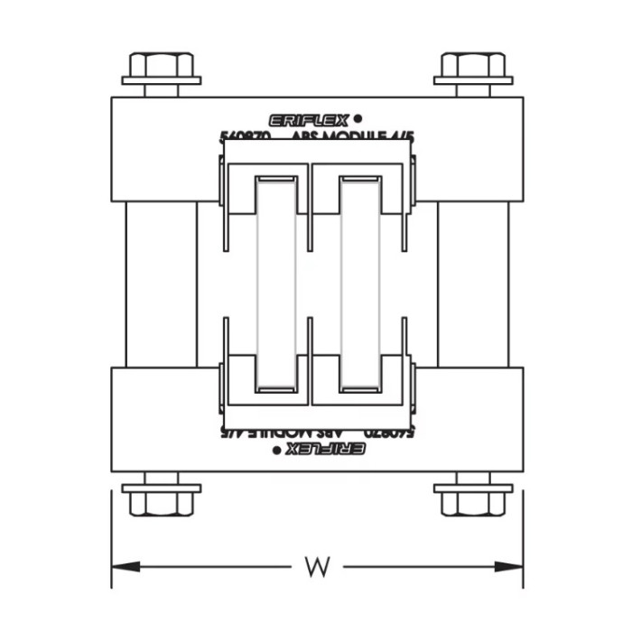 Модуль nVent Eriflex ABS 1/10
