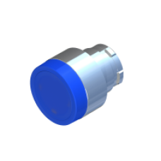 Управляюча головка кнопки без фіксації з синім підсвічуванням COMEPI