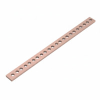 Горизонтальна шина заземлення 160A 12×3mm nVent HOFFMAN NS7