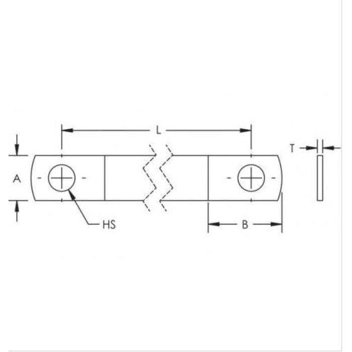 Плетена шина nVent Eriflex MBJ 35-200-10