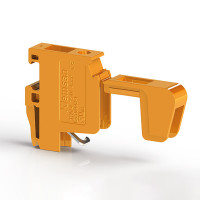 Клема Klemsan TRV 4 для підключення трансформаторів 4 мм помаранчева