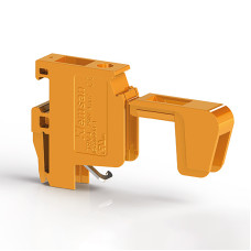 Клема Klemsan TRV 4 для підключення трансформаторів 4 мм помаранчева