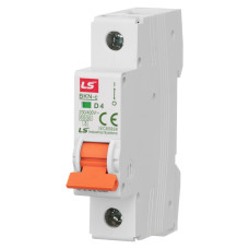 Модульний автоматичний вимикач LS ELECTRIC BKN 1P D4A 6kA