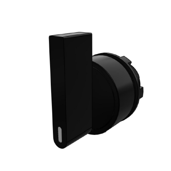 Селектор з довгим важелем – чорний – IP65, 3 фіксовані положення COMEPI