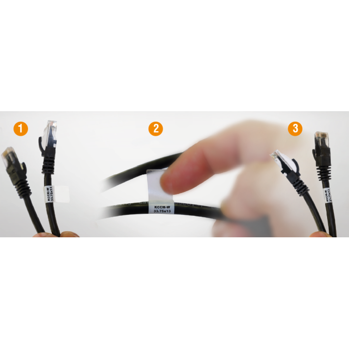 Маркування на провід KCCM-Y Klemsan 67.5×25 (10-50mm²)