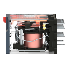 Реле мініатюрне Schneider Electric 4CO, світлодіод, ~24V