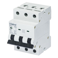 Модульний автоматичний вимикач ISKRA RI53 3P C63A 6kA