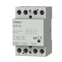 Модульний контактор ISKRA IKA 40A 24V AC 3NO+1NC