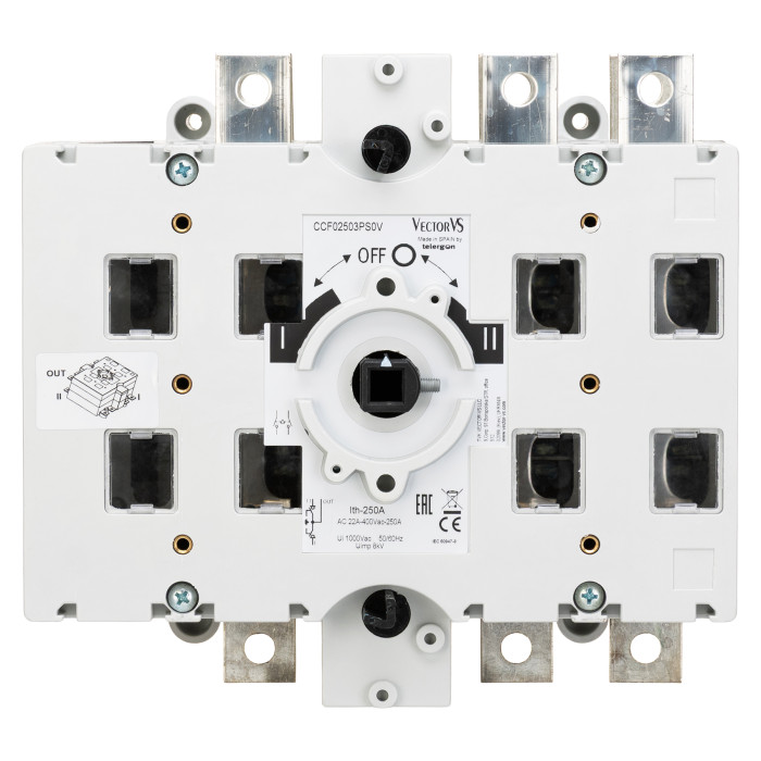 Перемикач TELERGON CCF 3P 250A