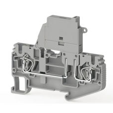 Клема Klemsan SRD 4 SLD під запобіжник 4 мм сіра