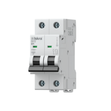 Модульний автоматичний вимикач ISKRA RI72 2P D63A 10kA