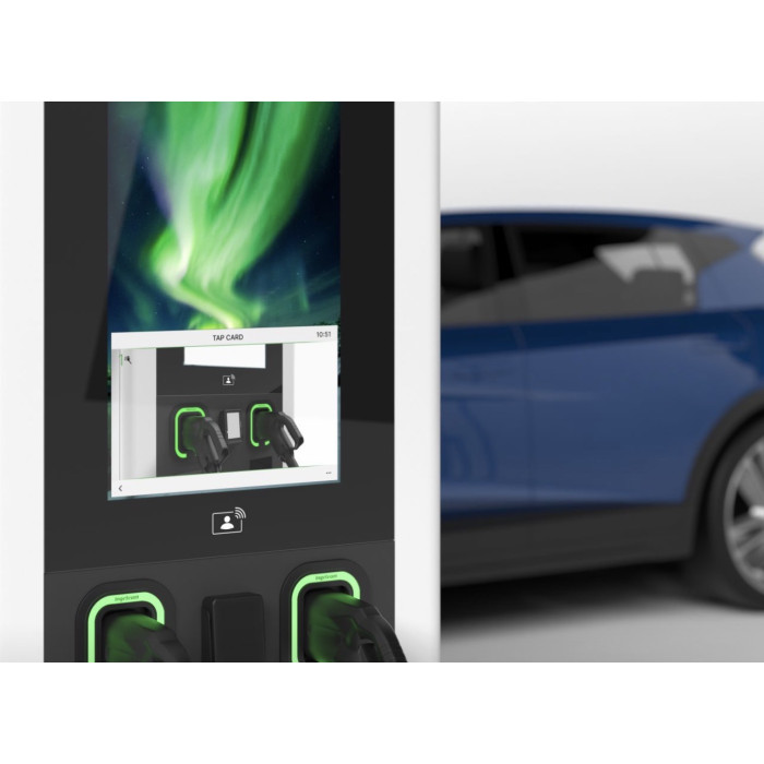 Зарядна станція 240 кВт DC RAPID 240 з роз'ємом CCS Combo 2 + CCS Combo 2  Ingeteam