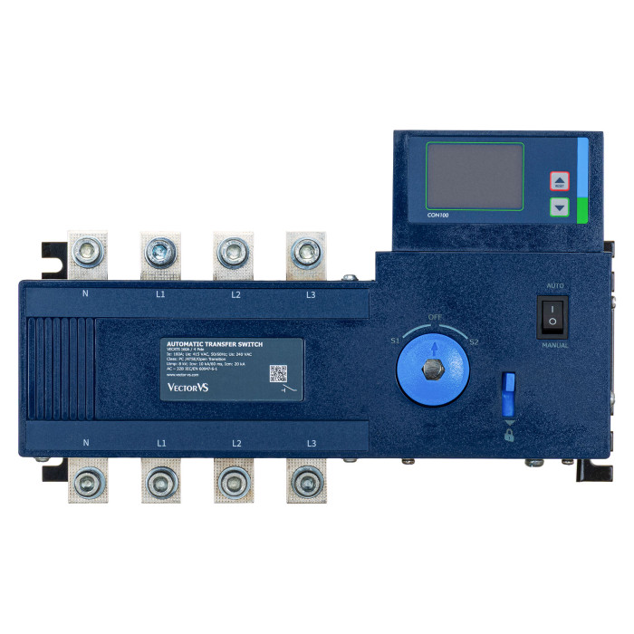 Перемикач навантаження з мотор-приводом (АВР) Vector VS VECATS 4P 160A