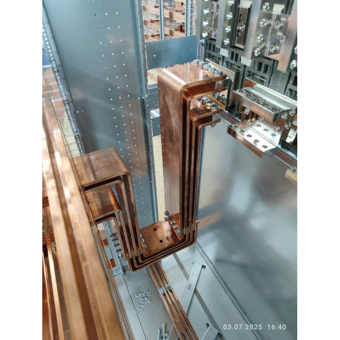 Шина мідна плоска Vector VS (EU) 5х25х4000 мм, 433 A (4.47 кг)