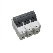 Утримувач запобіжників Woehner тип J, 3P, 60A /600V (27×60)