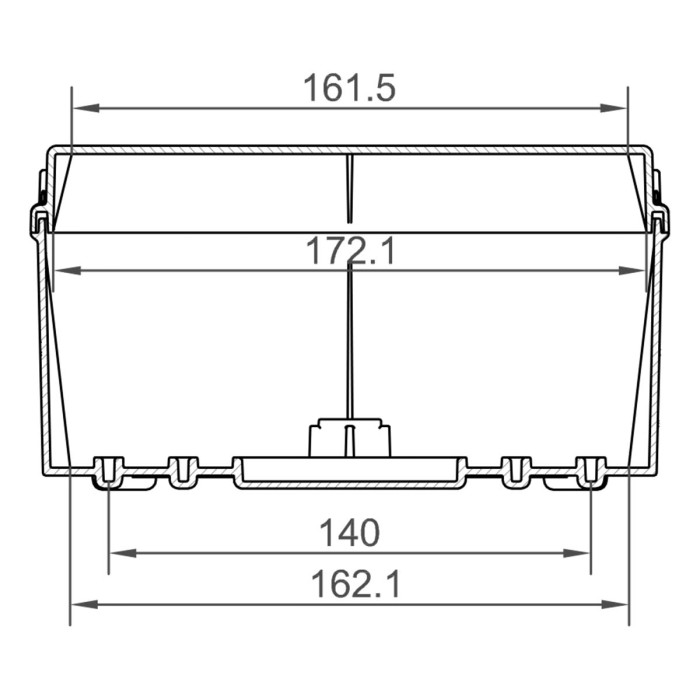 Клемна коробка IDE 194×255x101mm, IP65