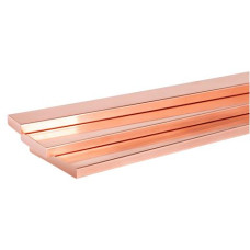 Шина мідна плоска Vector VS (UA) 8х50х3000 мм, 1093 A (10.68 кг)