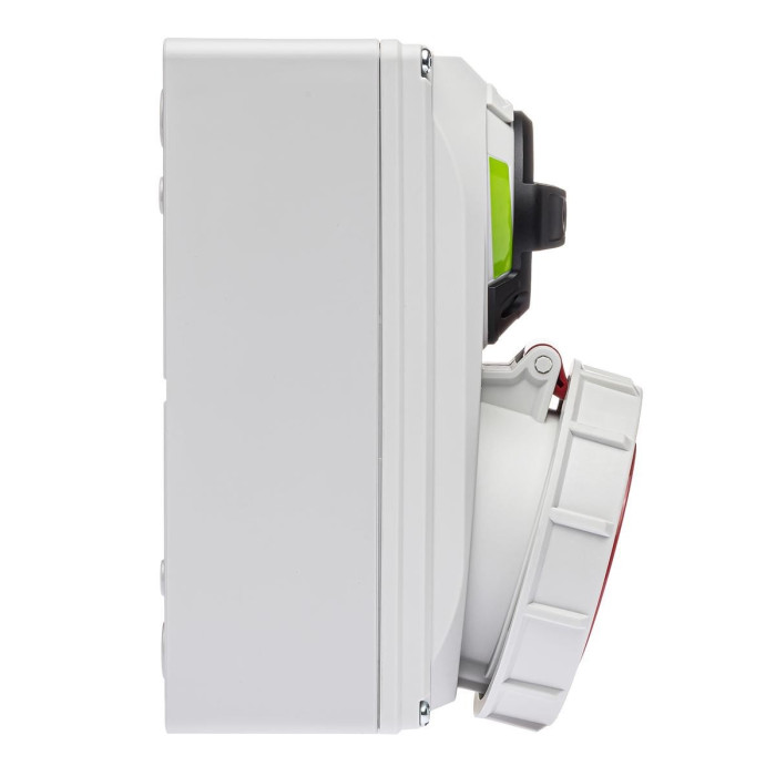 Розетка настінна з механічним блокуванням IDE MUNDIAL 3P+N+E 32A 200/346–240/415V IP67