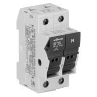 Утримувач запобіжників Woehner Ambus 10×38 1р+N 32A/690V