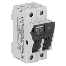 Утримувач запобіжників Woehner Ambus 10×38 1р+N 32A/690V