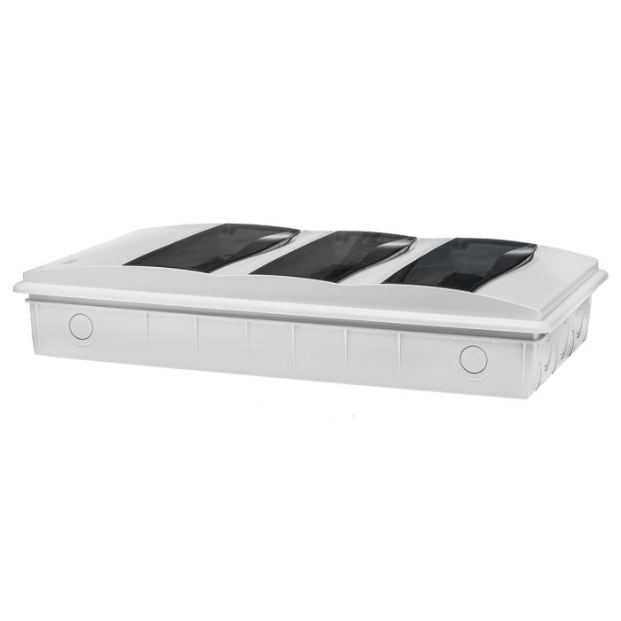 Корпус розподільчий IDE Combi, 3×12 модуля 497×264x99, IP40, з шинами N і PE