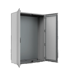 Шафа 2000×1200х500, 2-дверна, без МП, м'яка сталь, IP55 nVent HOFFMAN MKD