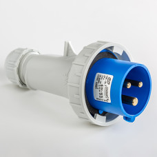 Вилка кабельна IDE MUNDIAL 2P+E 16A 110V IP66-67