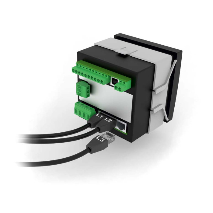 Аналізатор мережі FRER QUBO + 3xRog.d150, 80÷260Vac/dc