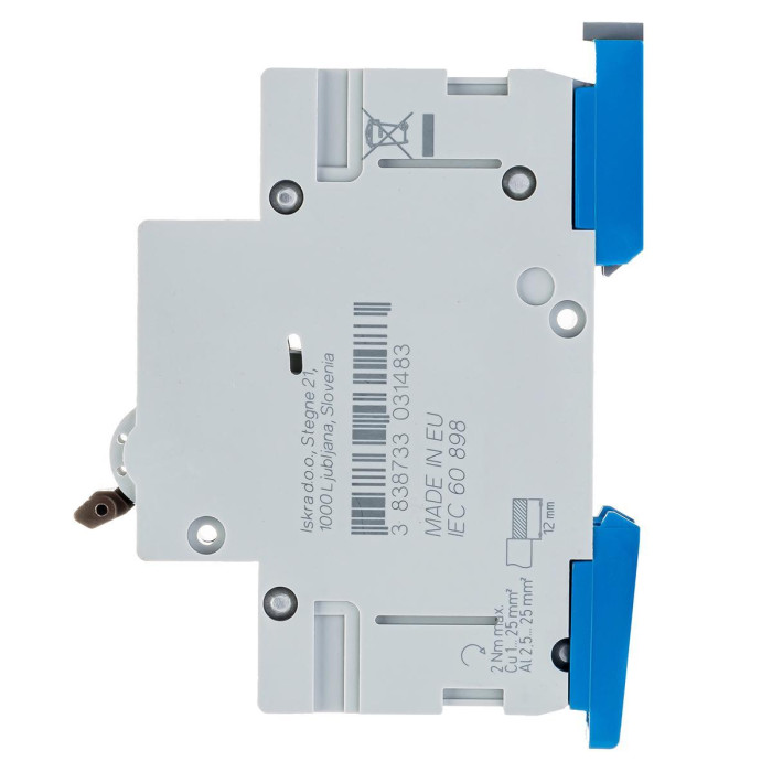 Модульний автоматичний вимикач ISKRA RI61 1P C4A 10kA