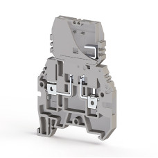 Клема Klemsan ASK 3 F під запобіжник 4 мм сіра