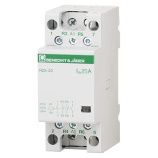 Модульний контактор Benedict R25 25A 220-240