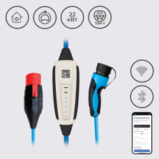 Зарядна станція NRGKick Dinitech  22кВт з роз'ємом Тype 2 32А 230/400В з кабелем 5 м
