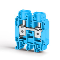 Клема Klemsan AVK 25 RD прохідна 25 мм синя