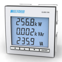 Аналізатор мережі FRER QUBO H, 1-5A, 400V AC ModBus TCP+WebServer+Internal mem., живл. 20-6