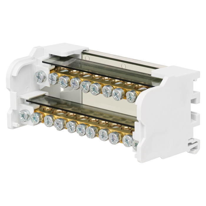 Розподільчий блок Vector VS VJB-211/125 на DIN-рейку, 125A, 11 виходів