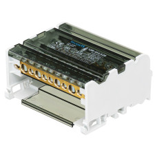 Розподільчий блок Vector VS VJB-411/125 на DIN-рейку, 125A, 11 виходів