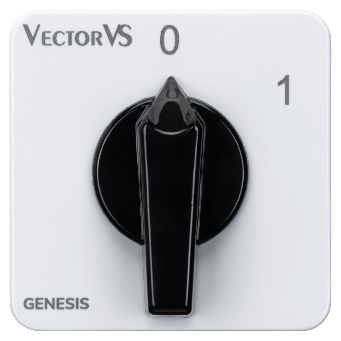 Кулачковий перемикач Vector VS GC 40A 3P схема 10 (0-1)