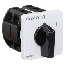 Кулачковий перемикач Vector VS GC 63A 4P схема 92 (0-1)